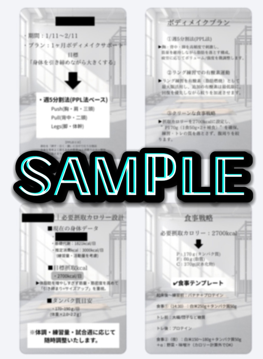 姿勢改善×ダイエットで無理なく痩せ体質へ導きます プロが支える30日間‪”‬姿勢から痩せるダイエット‪”‬ イメージ6