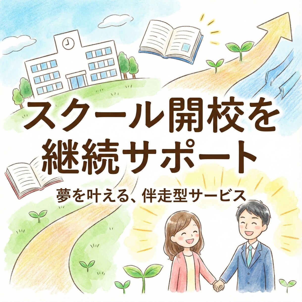 スクール開校を継続サポートします 元塾長によるスクール開校のための継続サポートコーチング イメージ1