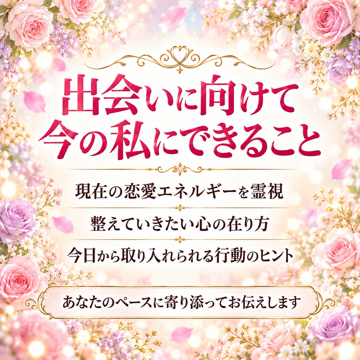 結婚に繋がる運命の相手をじっくり詳しく霊視します 時期、場所、出会い方、お相手の特徴、引き寄せる方法伝えます イメージ5