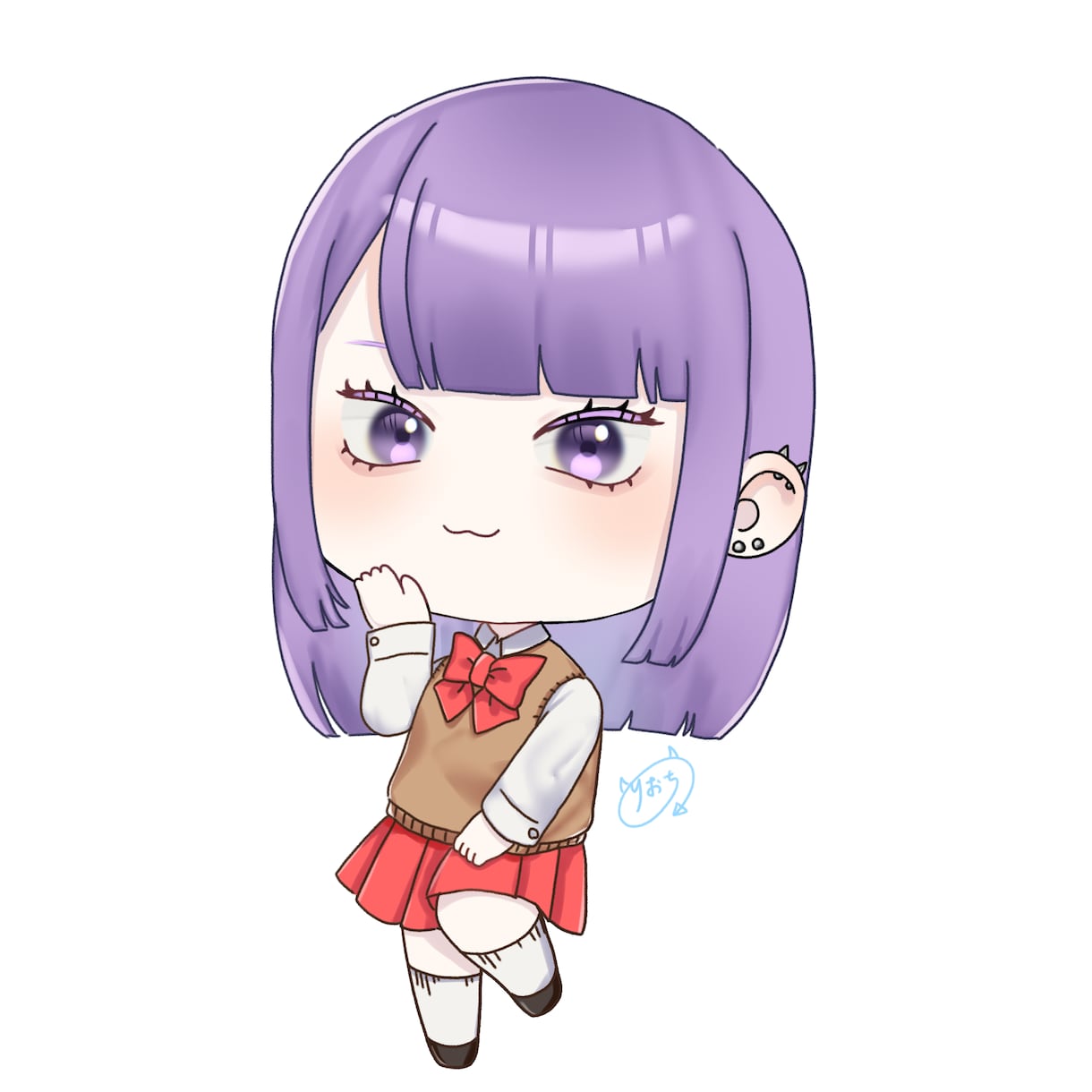 可愛いSDアイコン描きます SNSアイコンやちょっとしたアクセントにいかがですか？ イメージ3