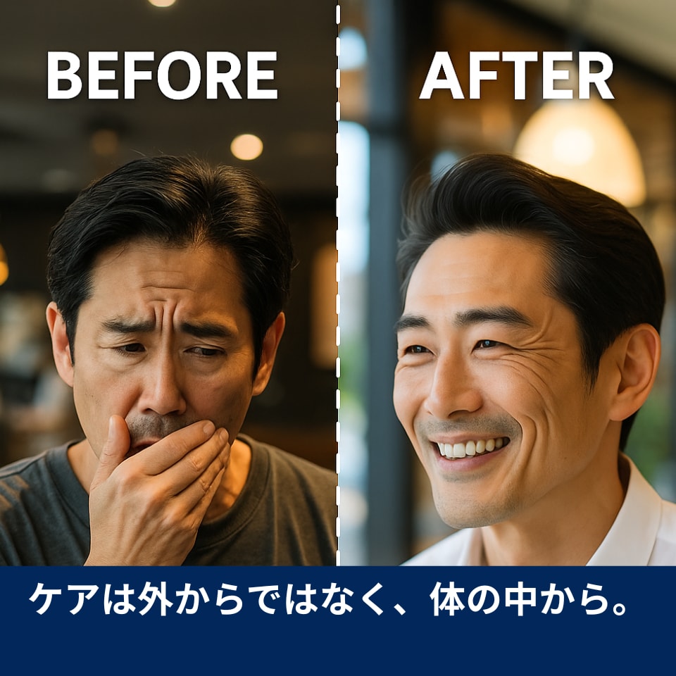 ケアしても消えない口臭原因を見抜きます 口臭外来では「異常なし」と言われたのに、ニオイが消えない。 イメージ6