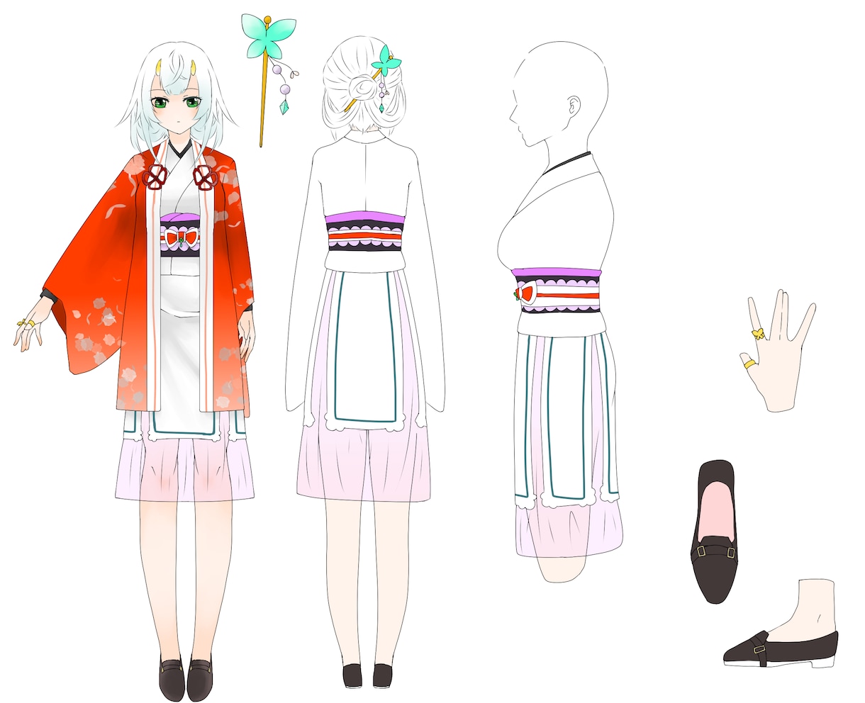 キャラクターデザイン作成します 創作orVTuberのキャラクターデザイン イメージ2