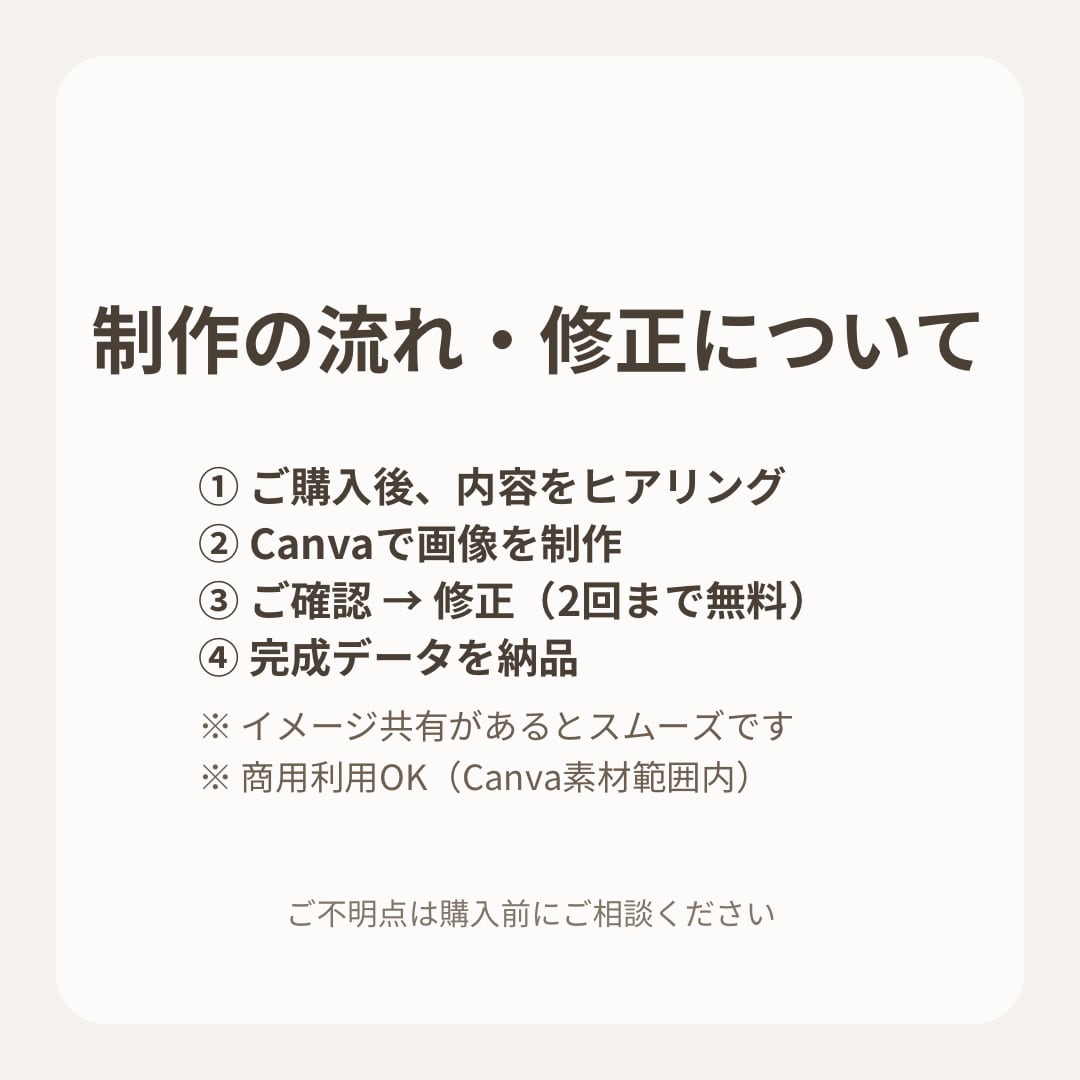 Canvaでサロン向けのSNS画像を作ります Canvaでサロン向けSNS用画像を作成します イメージ3