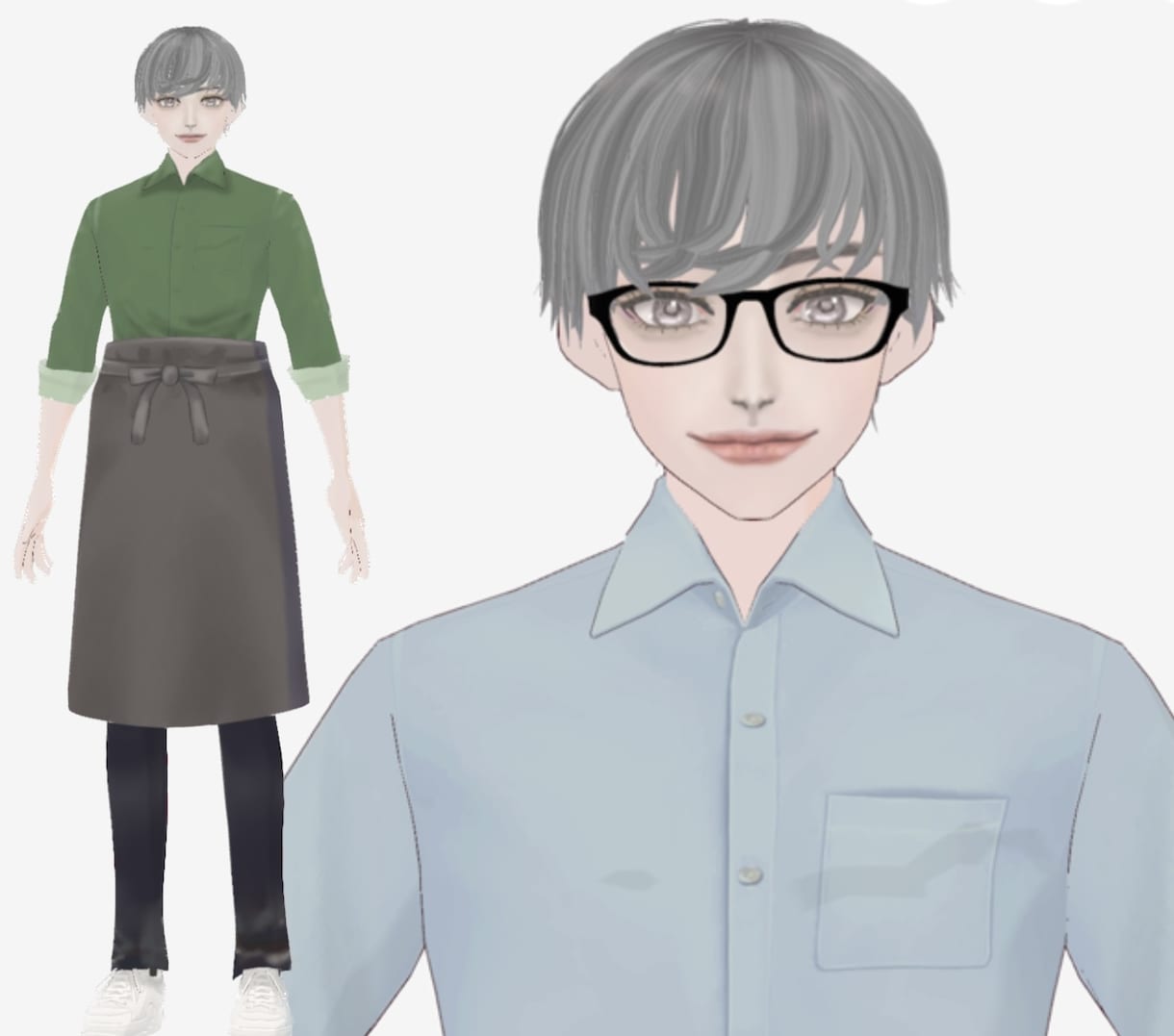 AI画像からリアル3Dモデルを制作承ります 素体の制作をいたします。服はBOOTHなどで探すという方に イメージ7