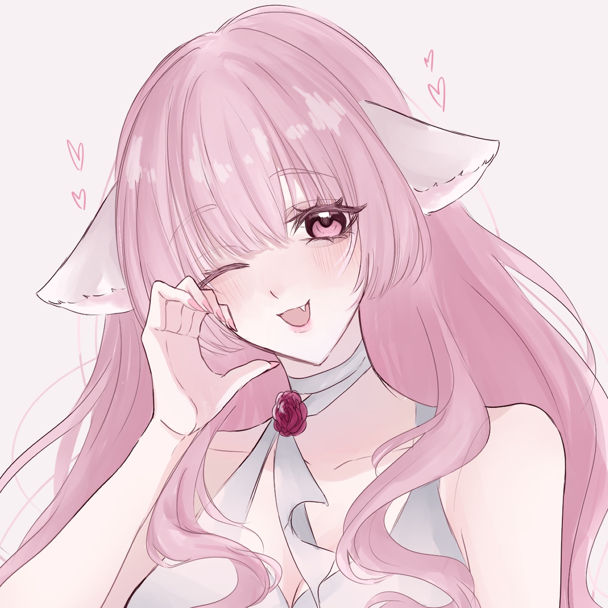かわいいSNSアイコンお描きします かわいいイラストお描きします♡ イメージ1