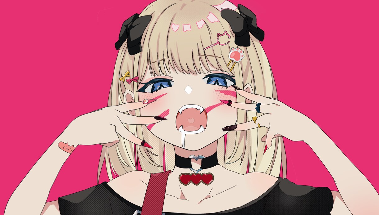 歌ってみた動画のカバーイラストを制作します あなただけのキャラクターイラストで動画のクオリティアップ イメージ2