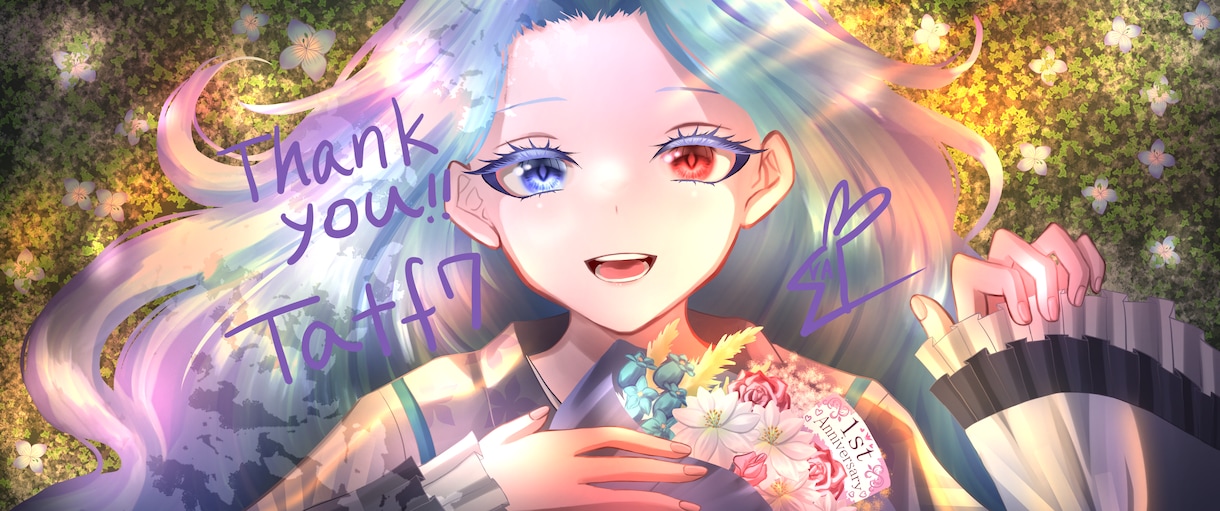 一枚絵・イラスト制作します 繊細な絵のタッチと思い切りの良い塗り イメージ4