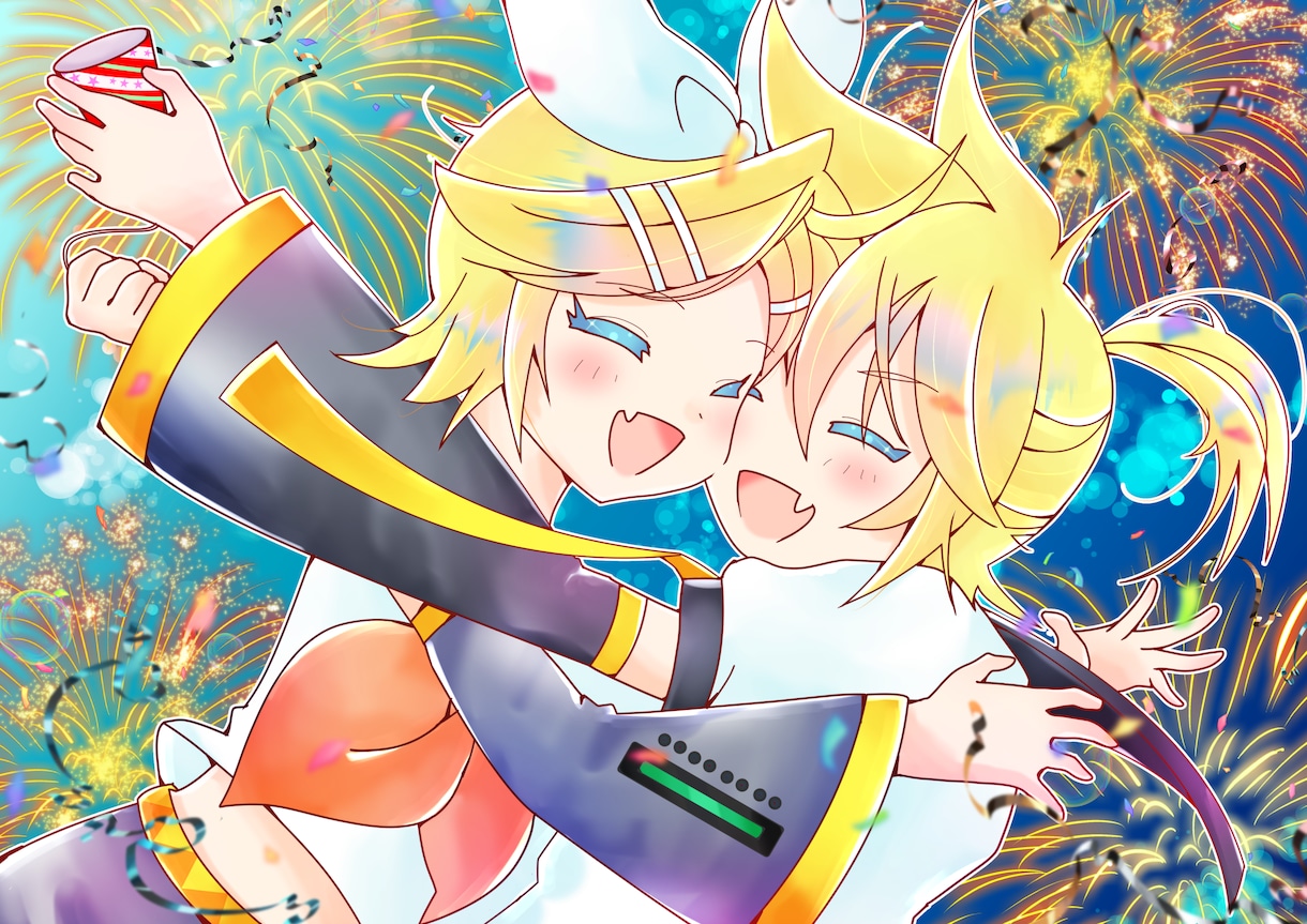 フライヤーやジャケットイラストなど制作いたします ゆるふわ、ポップで綺麗な色使いが得意です。 イメージ6
