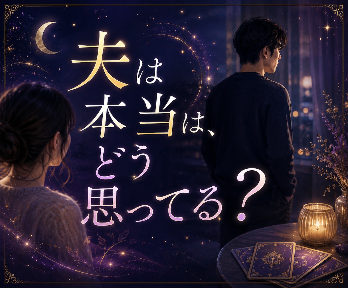 夫は私を女として見てる？本音を視ます 愛情は残ってる？夫が言葉にしない本当の気持ちを読み解きます イメージ2