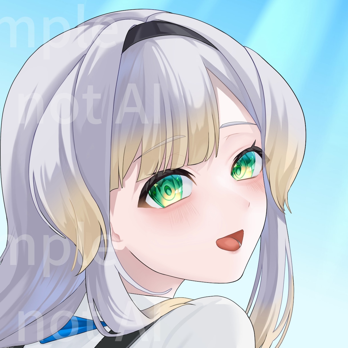 SNS用アイコン、ヘッダーのイラスト受注承ります あなただけの魅力を引き出すイラストを描きます！ イメージ1