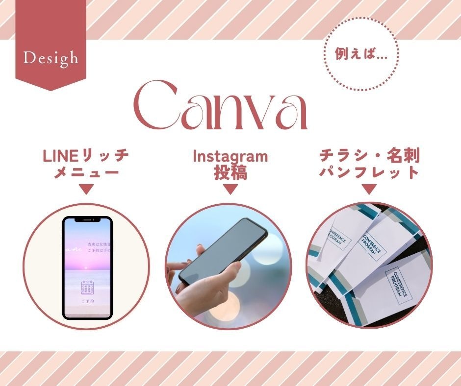 大人可愛い♡Canva（キャンバ）レッスンします 初めてさんOK /デザイナー歴20年/安心＆丁寧にお悩み解決 イメージ2