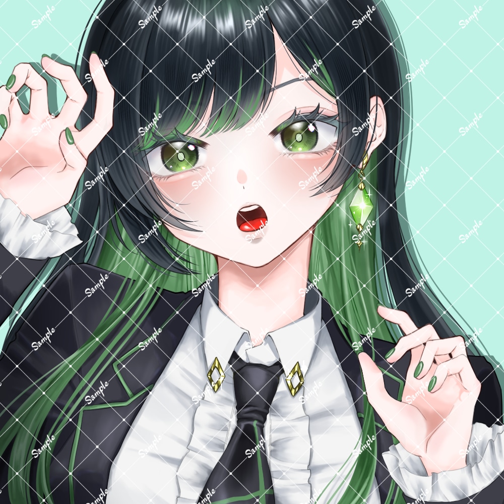 綺麗.病み.ダークなイラストかきます アイコン〜サムネイルなど色々な用途で使えます イメージ5