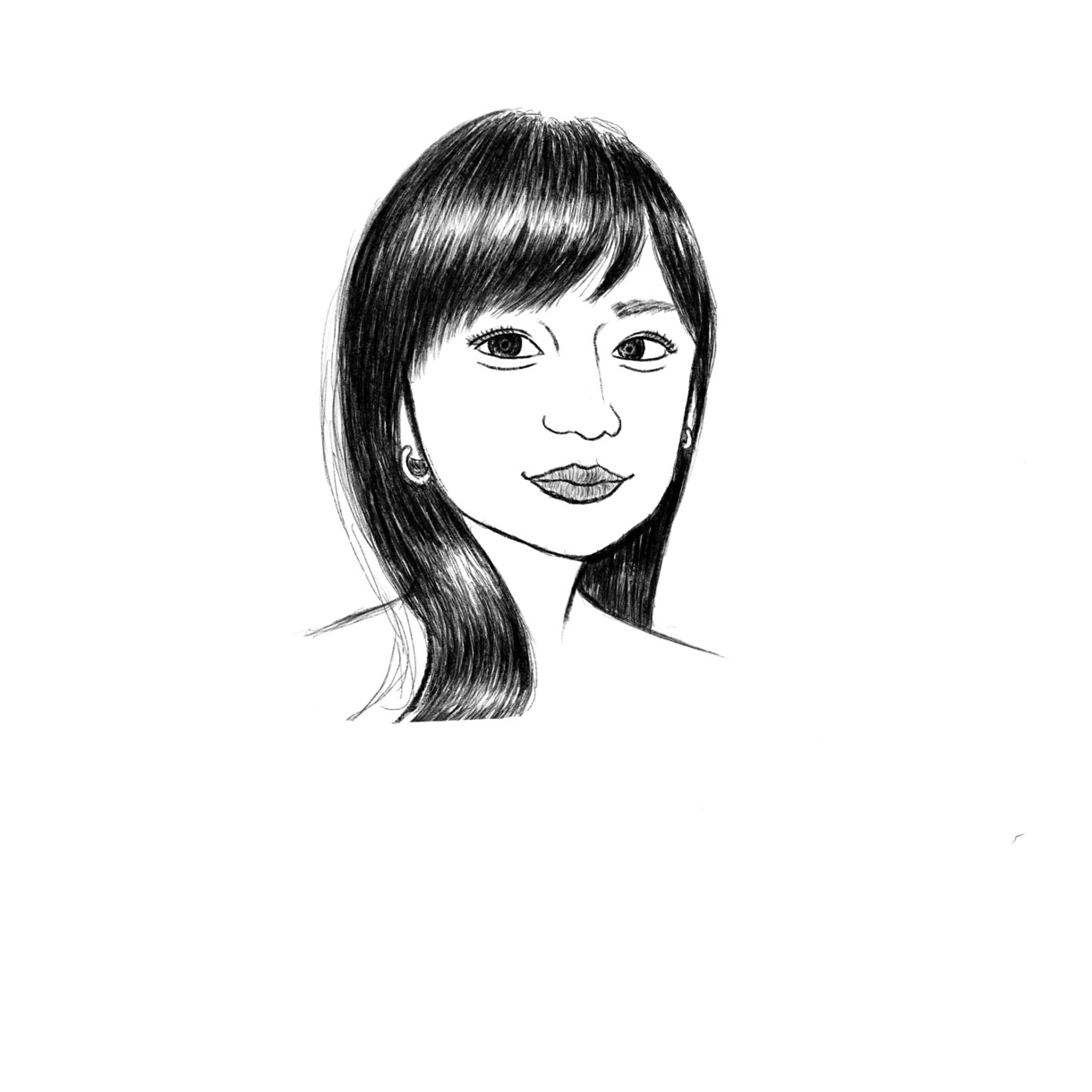 現役デザイナー白黒イラスト書きます 現役ファッションデザイナーモノトーンおしゃれイラスト描きます イメージ2