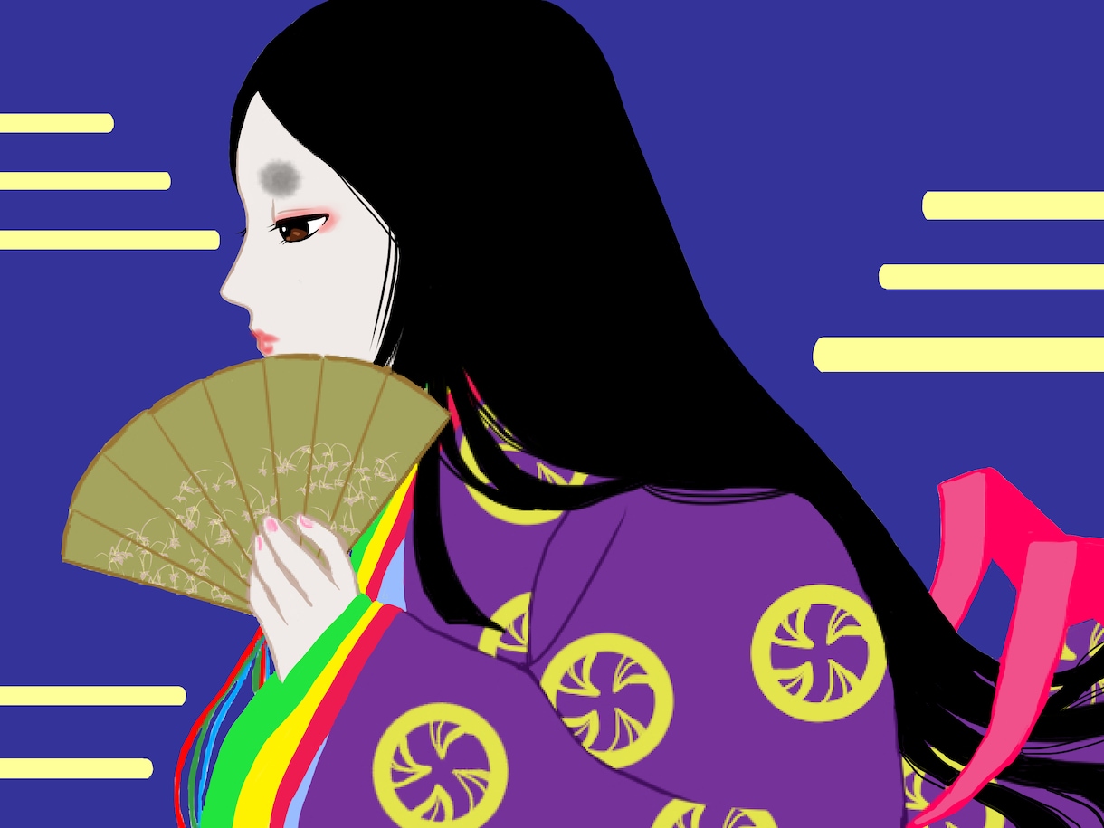 和風人物イラスト描きます 着物姿の人物画を　お好みのタッチで イメージ2