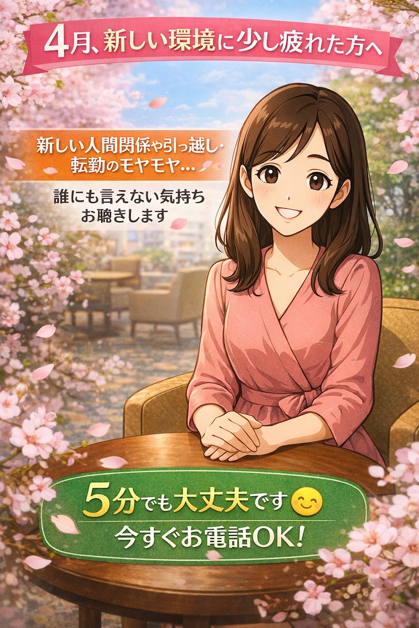引っ越し・転勤・新しい人間関係のお話聞きます 新しい環境や人間関係で疲れた時✴️少しお話ししませんか✴️ イメージ2