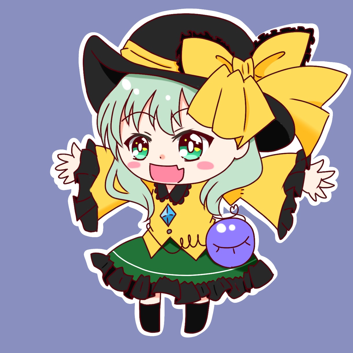動画用の立ち絵描きます 東方プロジェクトのキャラの動画で立ち絵を利用したい方にぜひ！ イメージ1