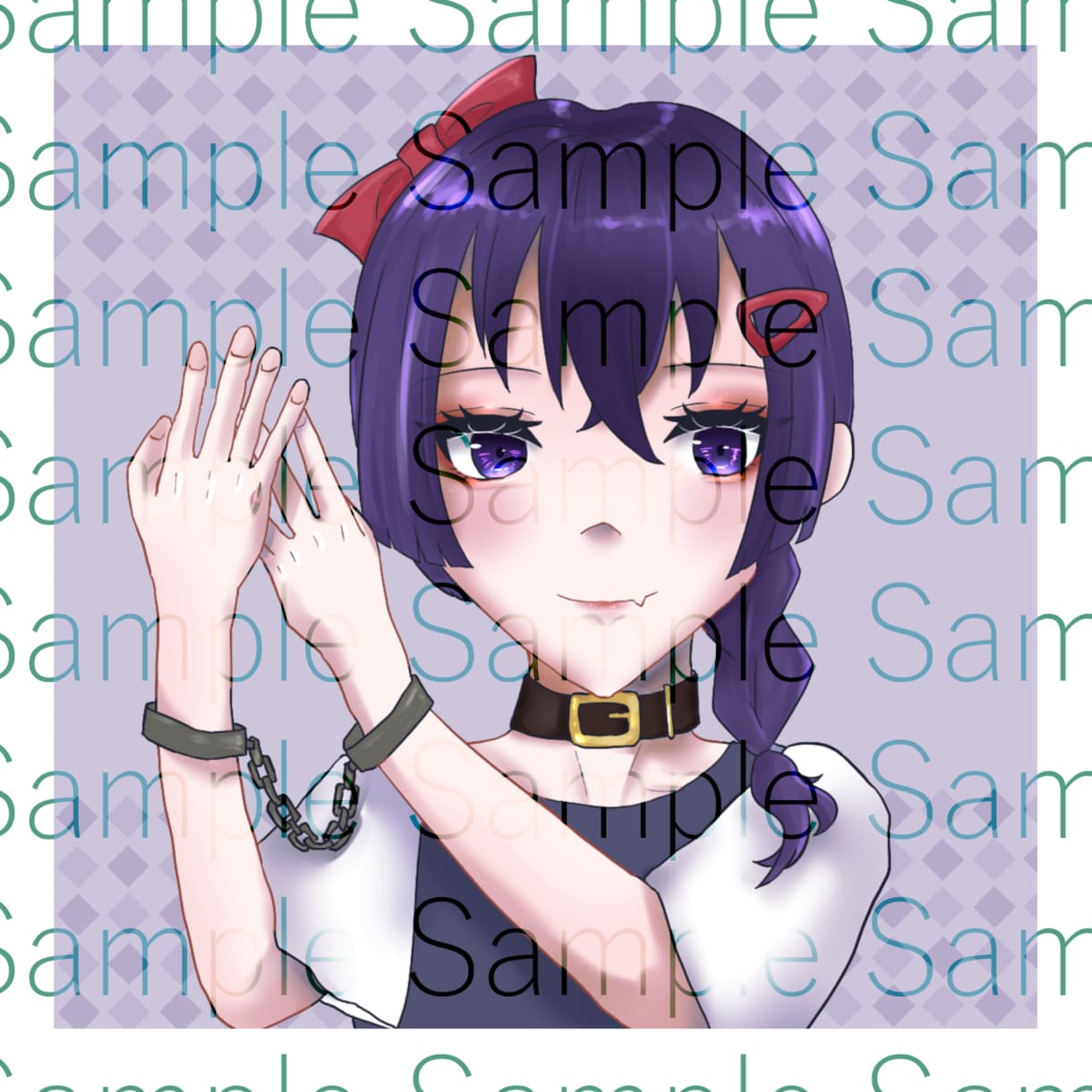オリジナルキャラクターアイコンを作成します ＊SNSアイコンで使える綺麗なイラストを描きます＊ イメージ2