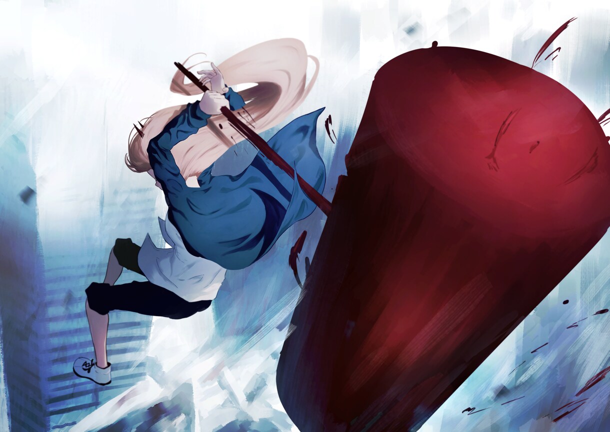 一枚絵、立ち絵、キャラクターデザイン等々てがけます 世界観や躍動感、迫力の表現が得意です。 イメージ6