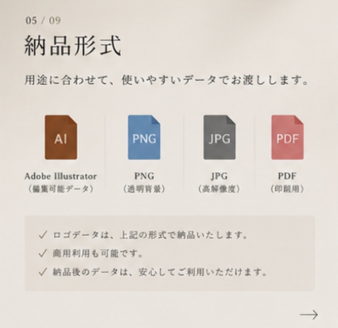 お店の想いを形にしたロゴを制作します お店の雰囲気や想いに寄り添うロゴを制作 イメージ5