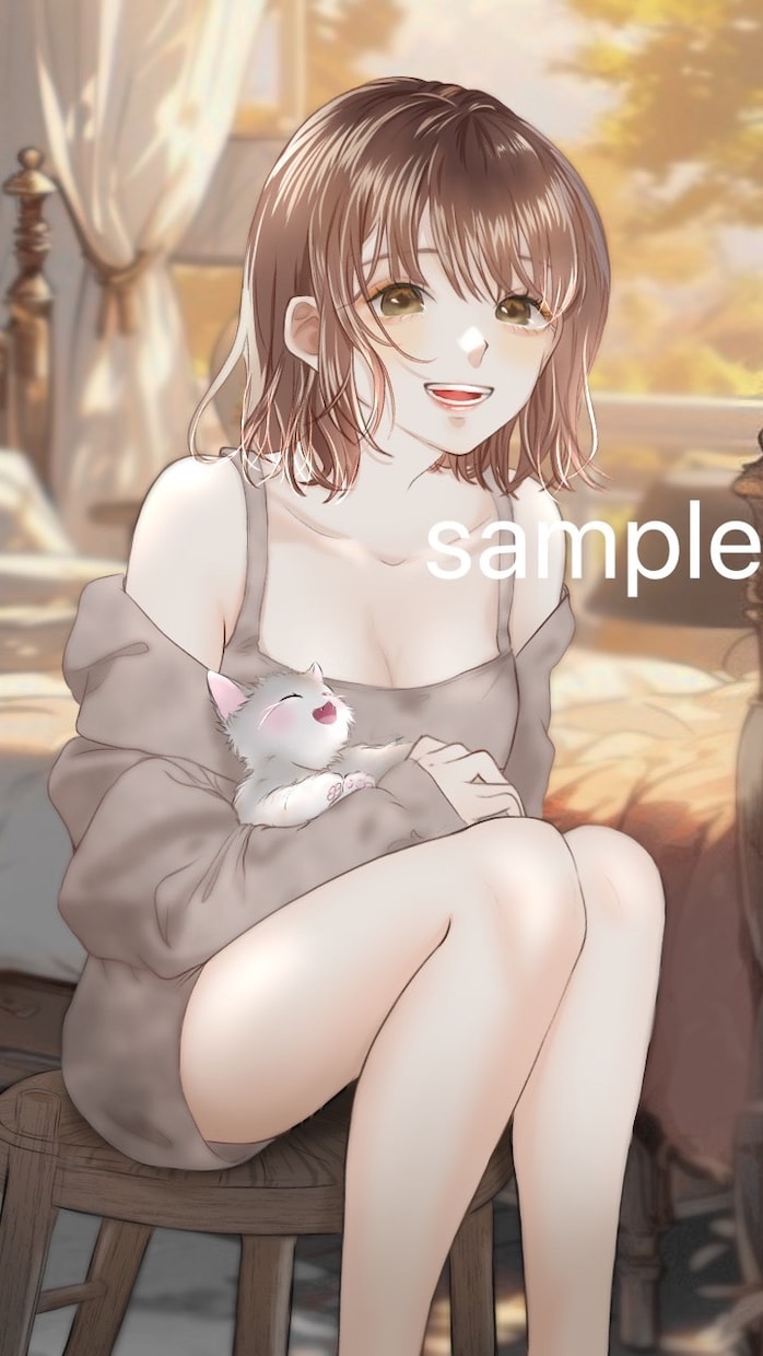 透明感のある女の子＆イケメンを丁寧に描きます 柔らかさや空気感など、細部まで大切に表現します♡ イメージ6