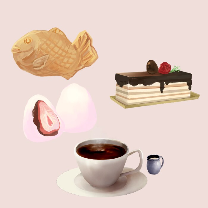 美味しそうな食べ物描きます アイコンやメニューなどに使える食べ物を描きます。 イメージ1