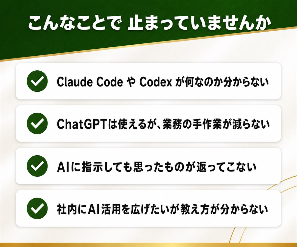 ClaudeCodeやCodexの使い方を教えます AIエージェントを実務で動かせるようにレクチャーいたします イメージ2