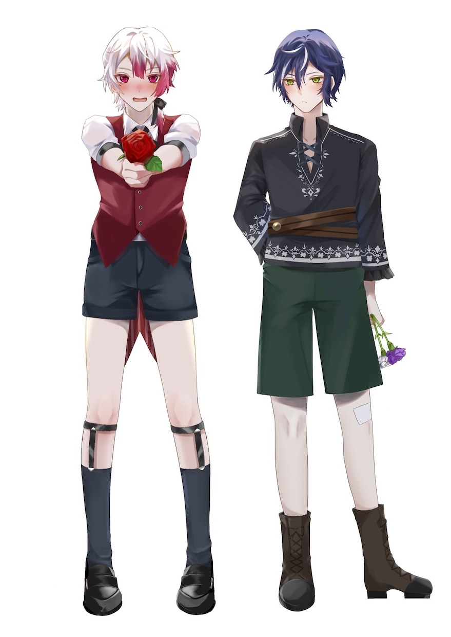 綺麗でふんわりしたイラストお描きします オリジナルキャラクターの立ち絵が必要な方におすすめです！ イメージ2