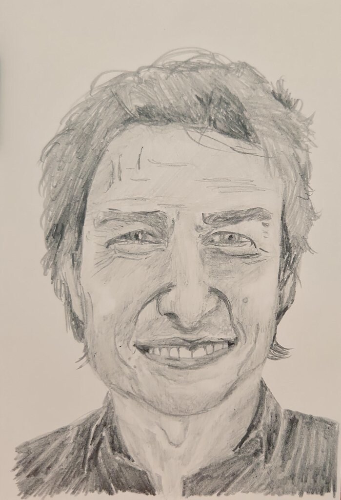 鉛筆で、似顔絵を描きます リアルな、ペットや、人物の鉛筆似顔絵。 イメージ4