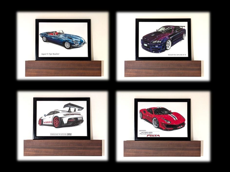 愛車の手描きイラスト作成いたします 思い入れのある愛車を心を込めて丁寧に手描きで作成いたします！ イメージ9