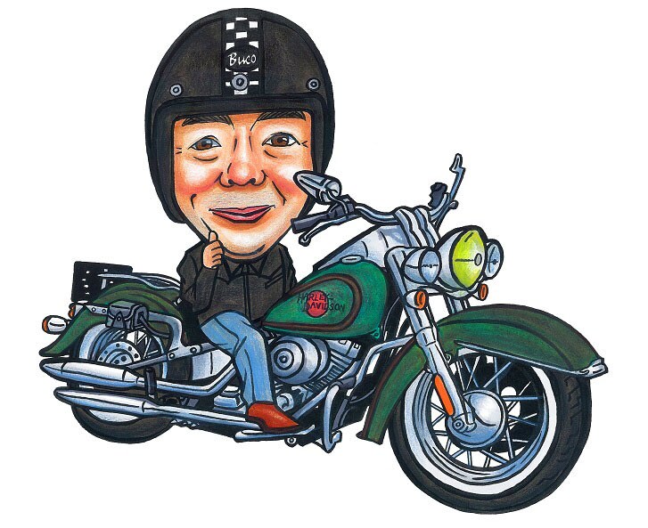 写真を元にプロの似顔絵師が手描きの似顔絵を描きます 贈り物やご自身の思い出に手描きの似顔絵はいかがですか？ イメージ2