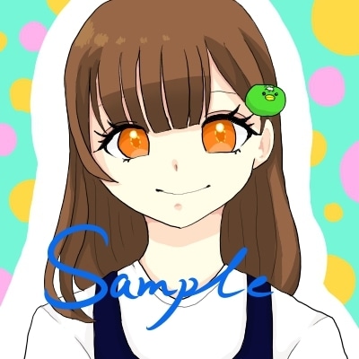 可愛い系のアイコン描きます ニーズに沿える細かなやり取りを イメージ1