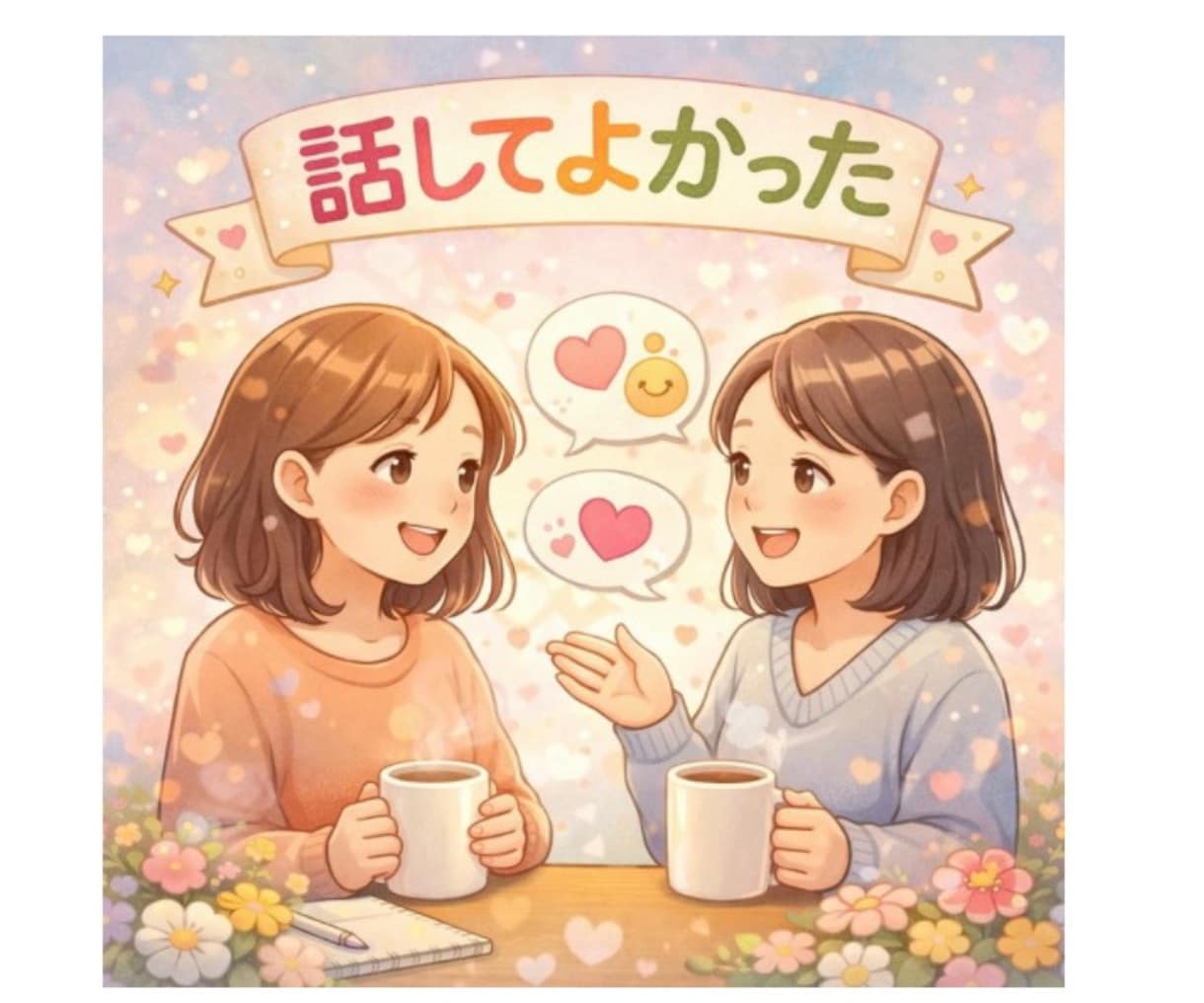 人間関係のモヤモヤ。同じ立場になってお話し聞きます 職場で、ママ友に、イライラ！　スッキリするまで寄り添います。 イメージ9