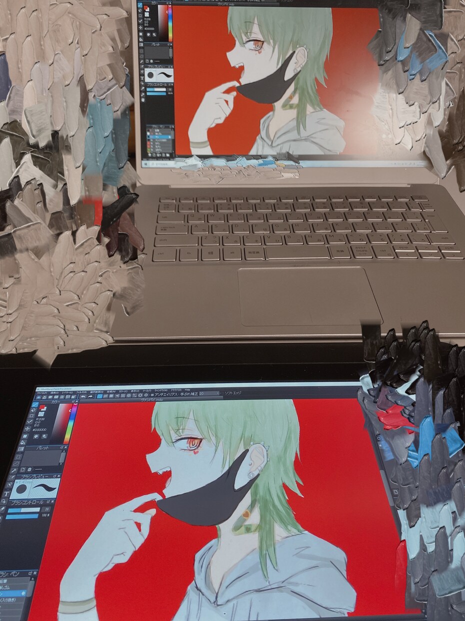 歌ってみた動画PVイラスト、アイコンなどを描きます 歌い手さんのイラストやアイコン制作等 イメージ3