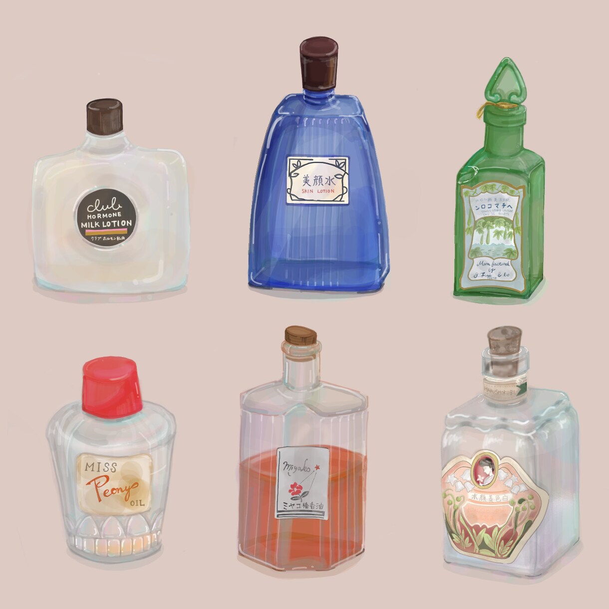 格安！！食品、小物雑貨、スイーツのイラスト描きます 某劇団舞台美術のプロが格安でお描きします。 イメージ9
