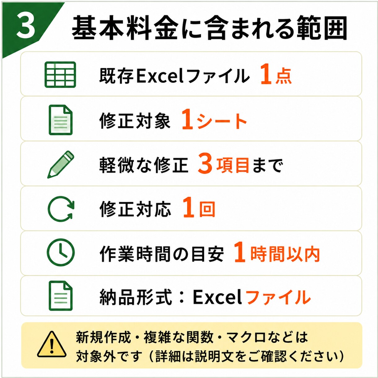 既存Excelの見た目や入力・印刷崩れを修正します 文字・色・罫線・入力欄・印刷設定を1シートから修正 イメージ3