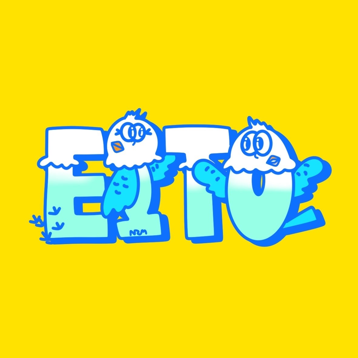 オリジナルネームイラスト描きます ポップで可愛いネームイラスト描きます イメージ7