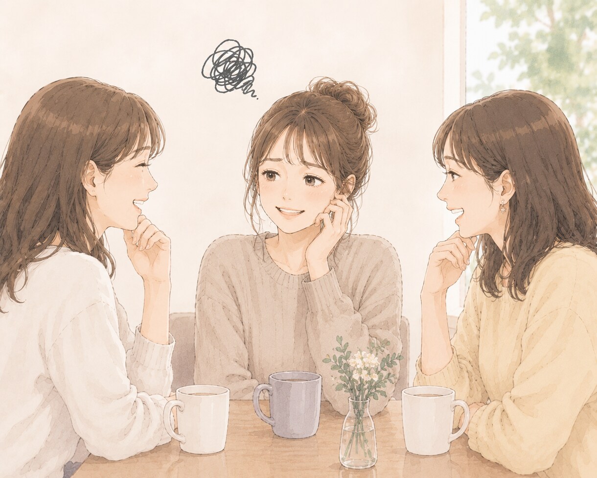 ママ友には話せない話、気軽に聞きます ママ友/育児/役員/モヤモヤ/グループLINE イメージ6