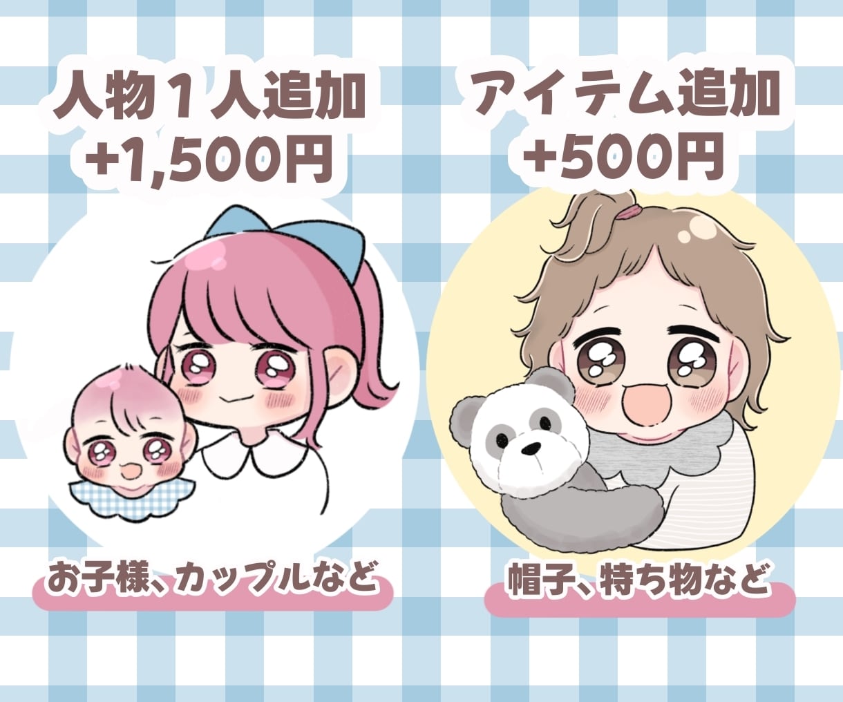 商用OK★オリジナルゆる可愛いアイコン描きます SNS、ブログ、挿絵に★自分だけのアイコンで注目度UP！ イメージ2
