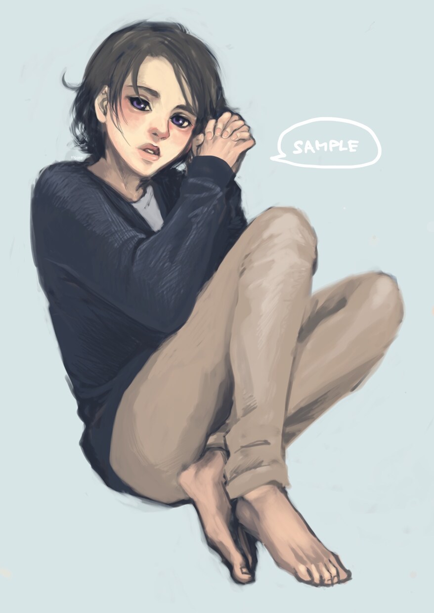イラストお描きします SNS用のアイコン、動画用、お好みのイラスト作成いたします。 イメージ8