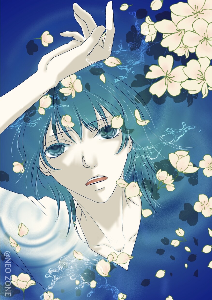 アイコン、バナー等お描きします 水彩タッチのレトロなイラストで！(少女少年美女青年動物OK) イメージ4