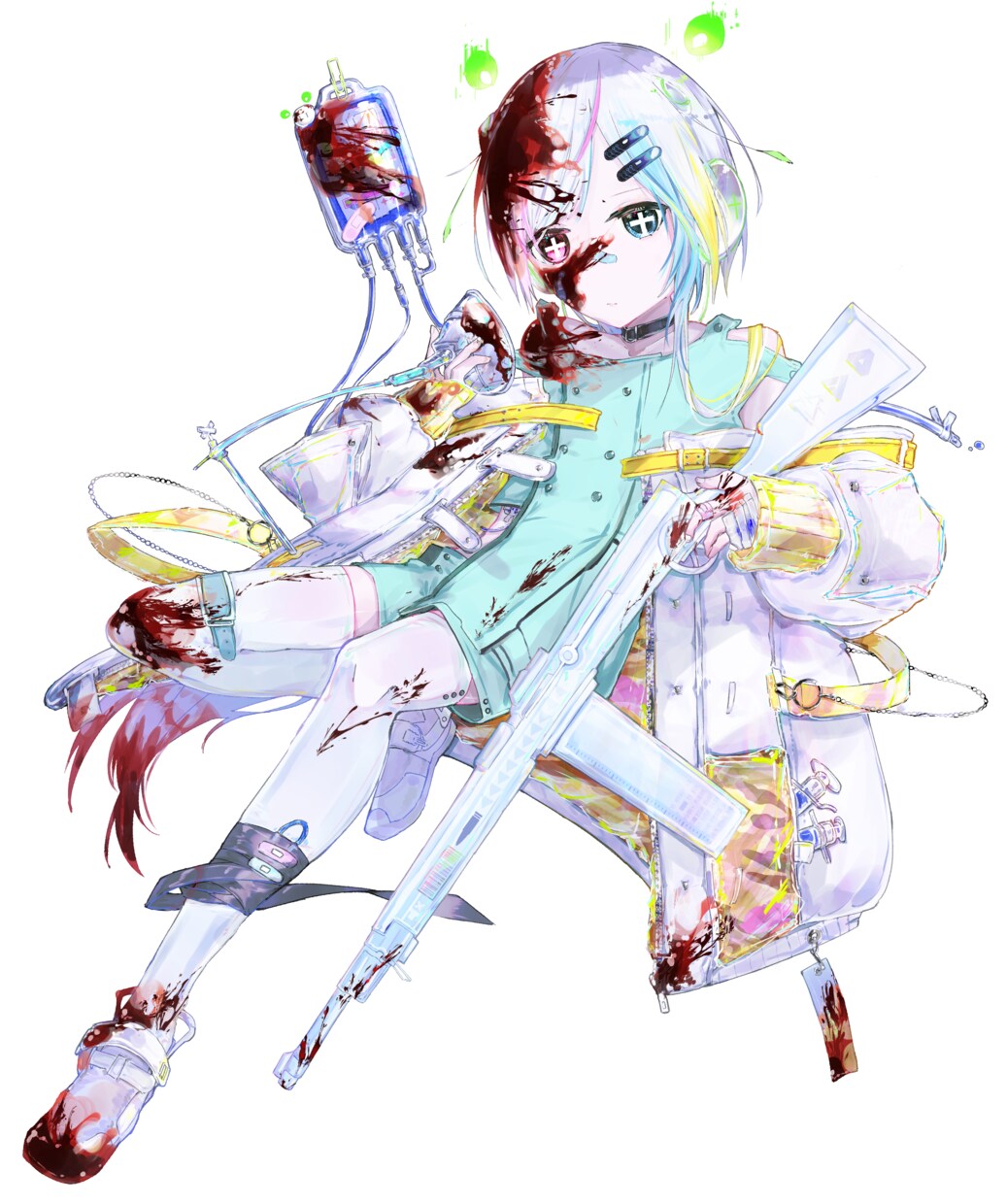TRPGのキャラクター立ち絵を描きます ヴィネット風立ち絵も可能です！ イメージ5