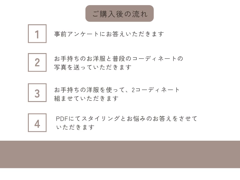 お試し！女性限定♡プチスタイリングします 30代40代50代お手持ち服をアップデート イメージ2