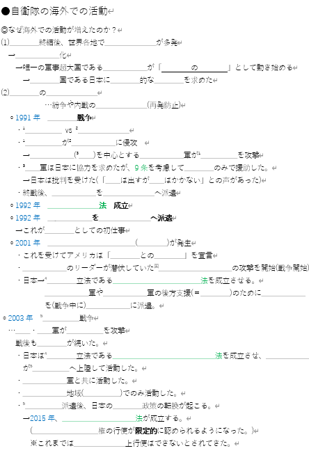 中学公民のまとめノート作ります 中間, 期末での公民のまとめノートを作ります。 イメージ2