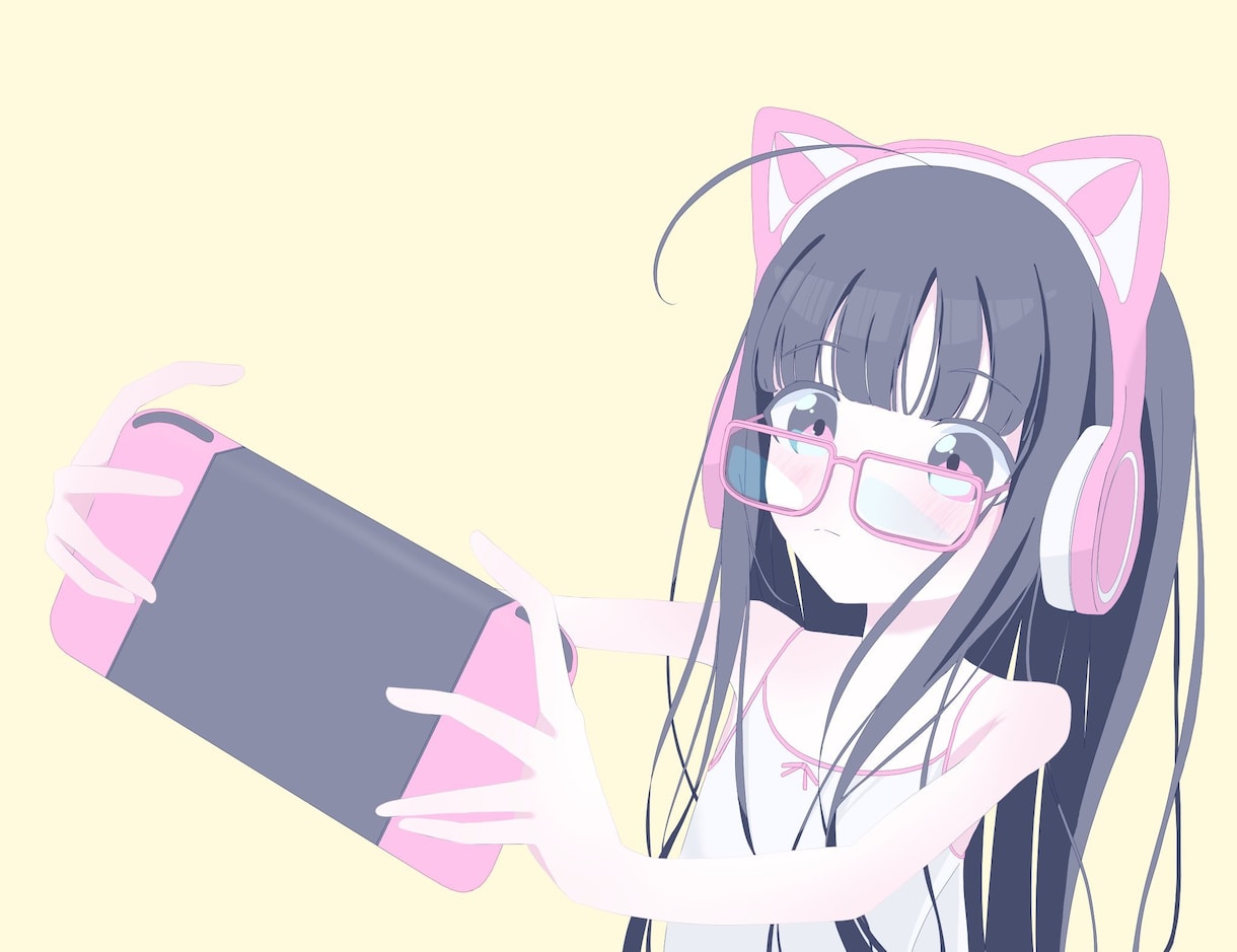 アイコン•サムネ・立ち絵など希望のイラストかきます 希望の絵柄や構図にそったかわいいキャラクターイラスト イメージ1