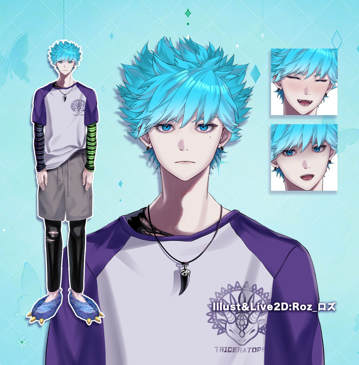 男性Vtuber専門｜貴方だけのモデルを制作します なりたいイメージからあなただけのVtuberをお届けします！ イメージ8