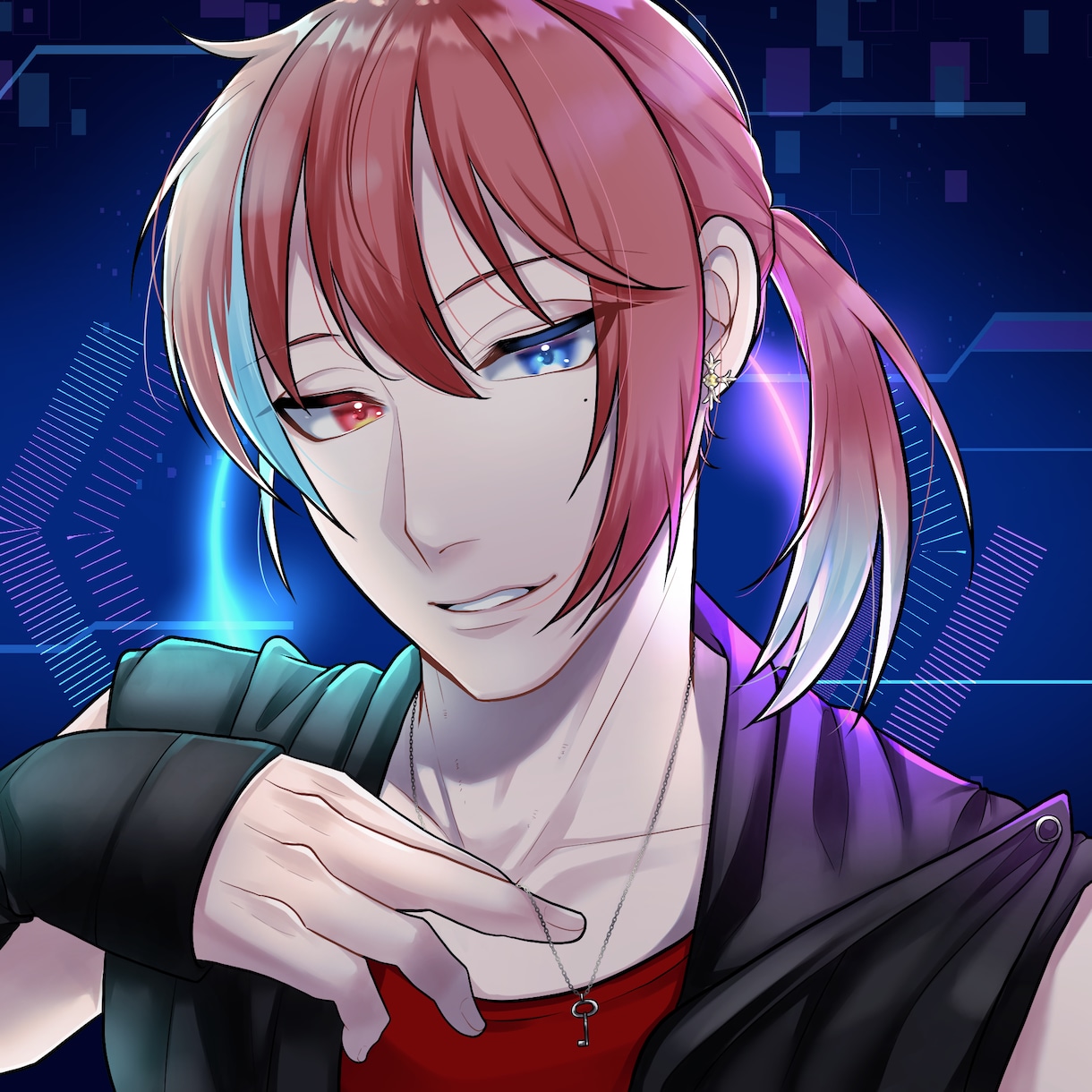 くっきりで綺麗なアイコンを描きます 目を惹く絵柄で個性的なアイコンをお届けします! イメージ10