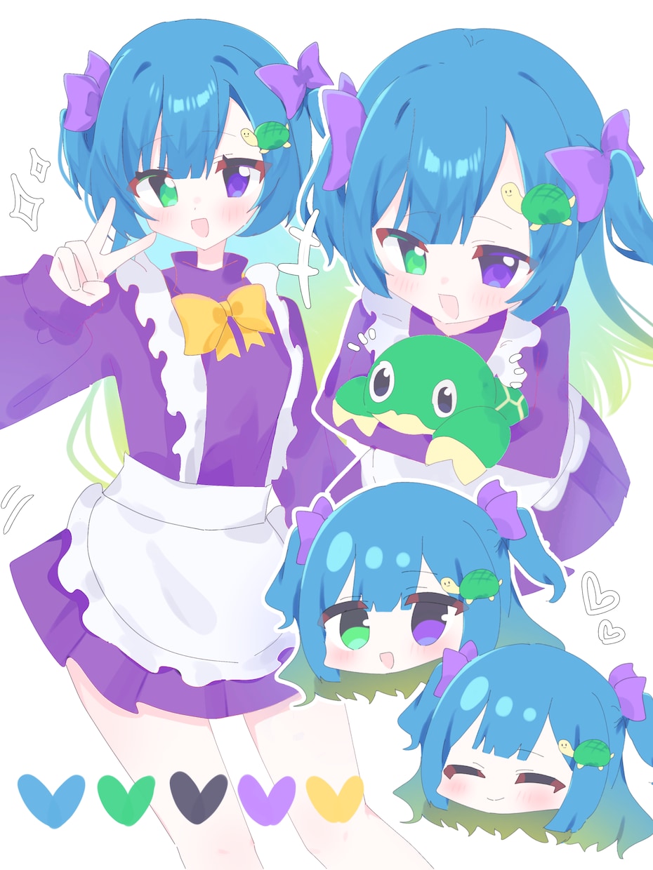 ぎゅっと詰まった可愛いイラストをお届けします とても安くて手軽で簡単！即納品で安心！ イメージ4