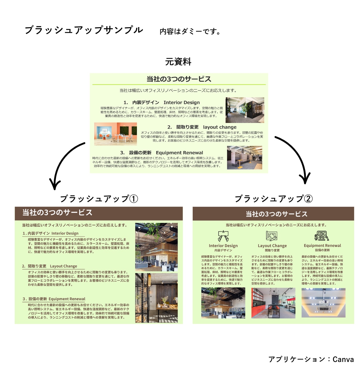 伝わる資料作成を代行します ブラッシュアップから新規作成まで　何でもご相談ください！ イメージ2