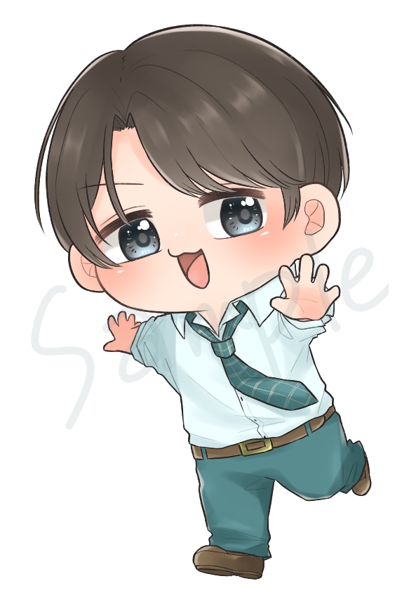優しい印象のイラスト作成します サムネイル画像やSNSアイコンをぜひ描かせてください！ イメージ2