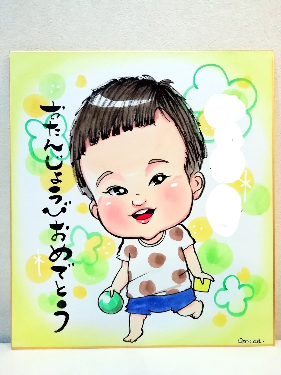 お子さまの可愛い表情や仕草【似顔絵】手描きします 成長の過程のひとコマを愛くるしい似顔絵にします。 イメージ6